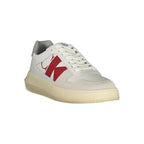 Bianco Leder Herren Sneaker