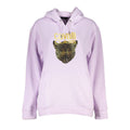 Lila Baumwolle Frauen Pullover
