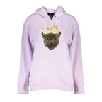 Lila Baumwolle Frauen Pullover
