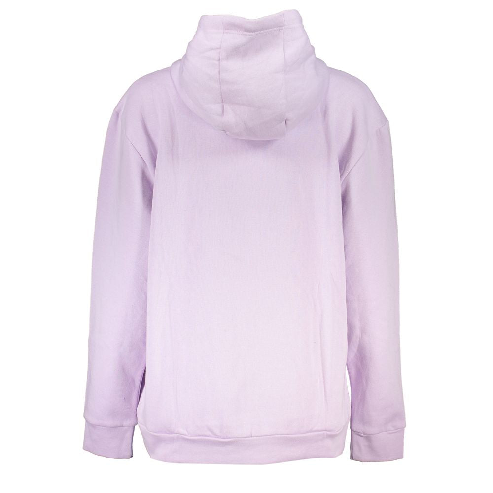 Lila Baumwolle Frauen Pullover