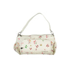 Weiße Damen-Handtasche aus Polyurethan