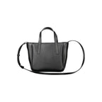 Schwarze Damen-Handtasche aus Polyethylen