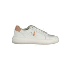 Weiße Leder-Sneaker für Damen