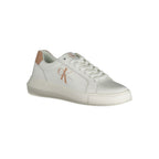 Weiße Leder-Sneaker für Damen