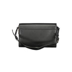 Schwarze Polyester-Handtasche