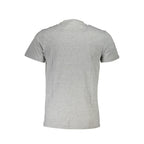 Grigio Baumwoll-T-Shirt für Herren