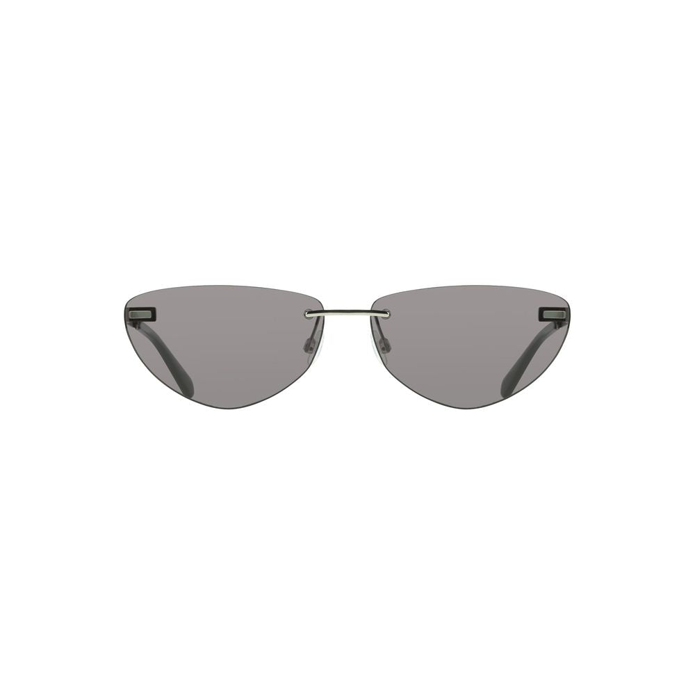 Schwarze Sonnenbrille aus Metall 38328