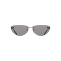 Schwarze Sonnenbrille aus Metall 38328