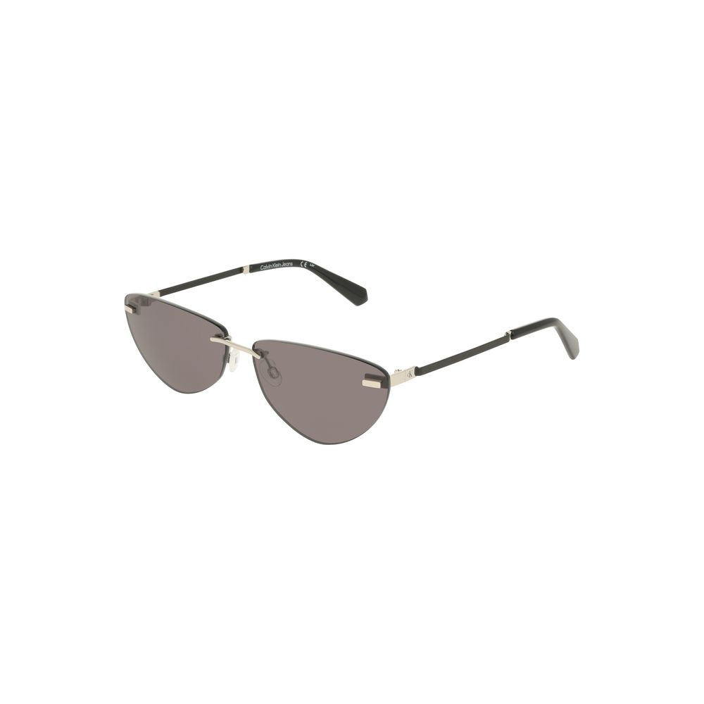 Schwarze Sonnenbrille aus Metall 38328