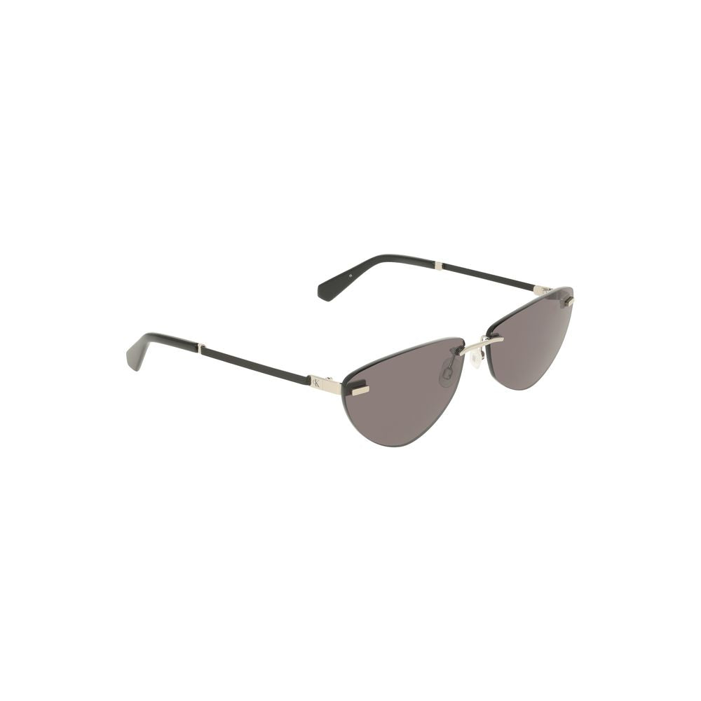 Schwarze Sonnenbrille aus Metall 38328