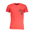 Rosso Baumwoll-T-Shirt für Herren