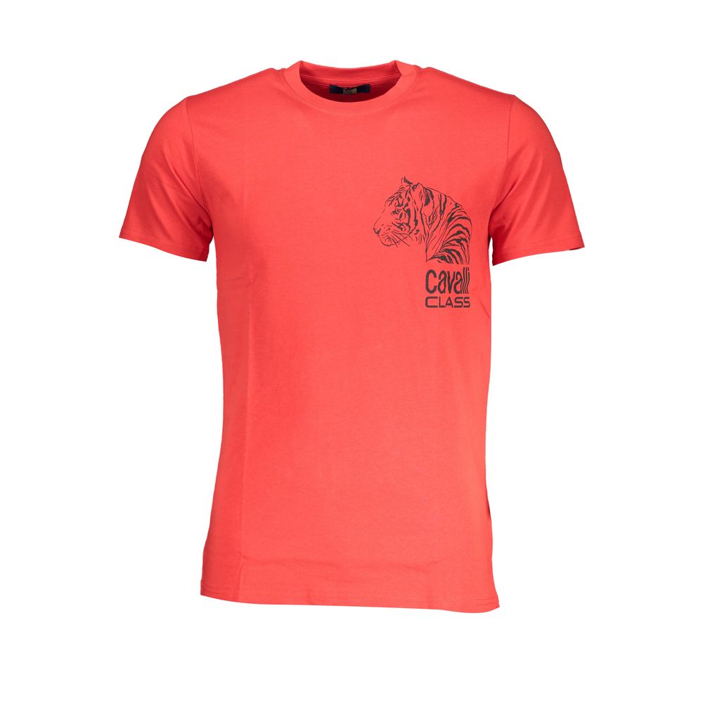 Rosso Baumwoll-T-Shirt für Herren