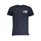 Blu Baumwoll-T-Shirt für Herren
