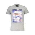 Grigio Baumwoll-T-Shirt für Herren