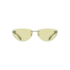 Grüne Sonnenbrille aus Metall 38331