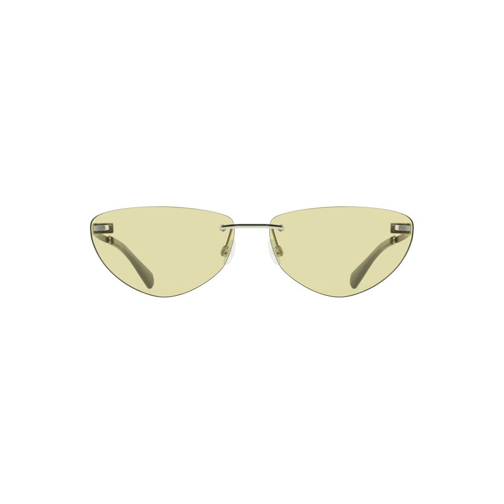 Grüne Sonnenbrille aus Metall 38331