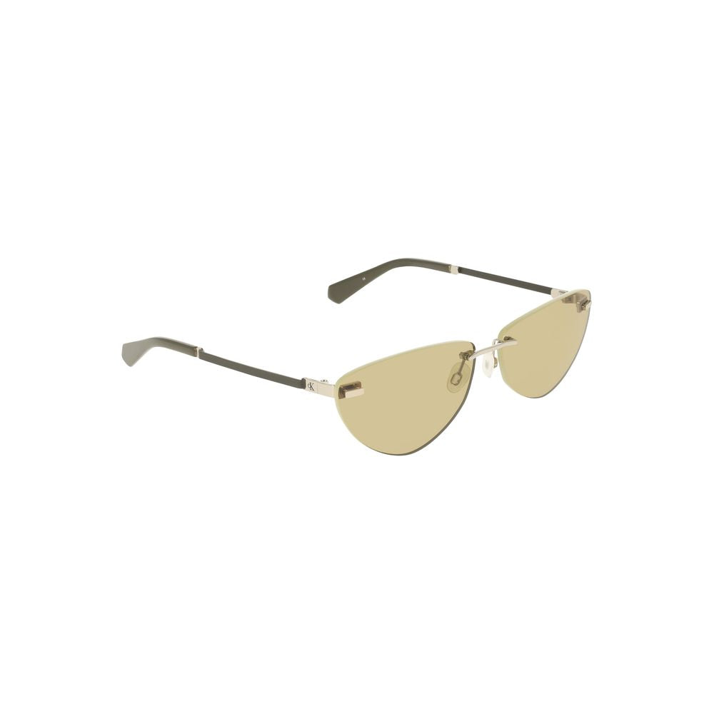Grüne Sonnenbrille aus Metall 38331
