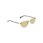 Grüne Sonnenbrille aus Metall 38331
