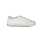 Sneaker aus weißem Polyester