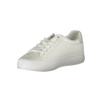 Sneaker aus weißem Polyester