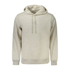 Grigio Herren-Kapuzenpullover aus Baumwolle