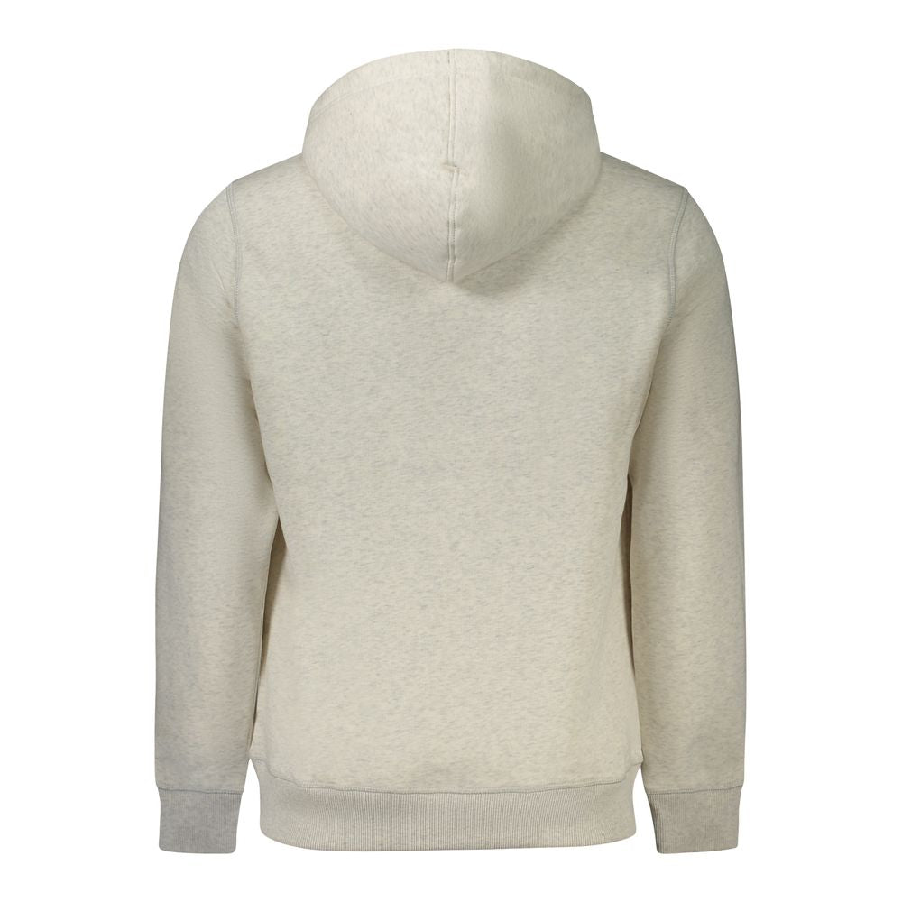 Grigio Herren-Kapuzenpullover aus Baumwolle