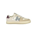 Beige Polyurethan-Sneaker für Herren