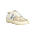Beige Polyurethan-Sneaker für Herren