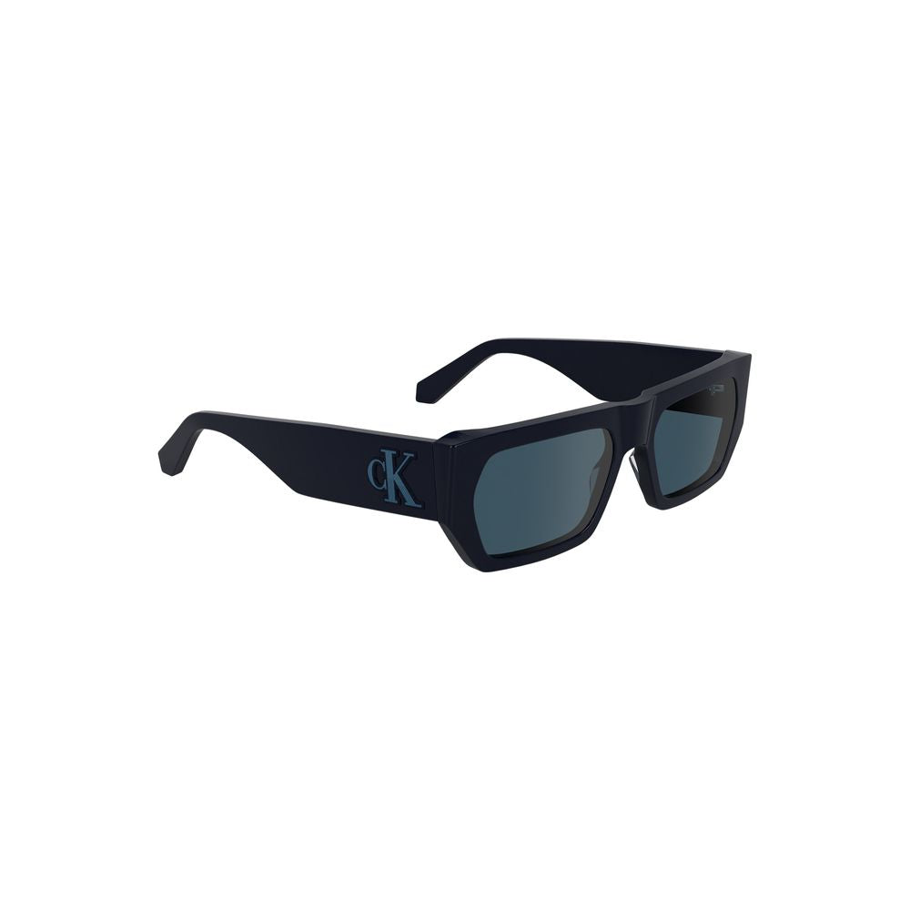 Blaue Sonnenbrille aus Acetat 38321