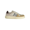 Beige Polyurethan-Sneaker für Herren