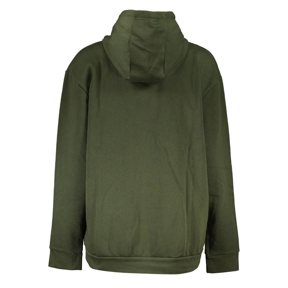 Grüner Baumwollpullover für Frauen