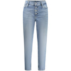 Azzurro Baumwoll-Jeans für Damen