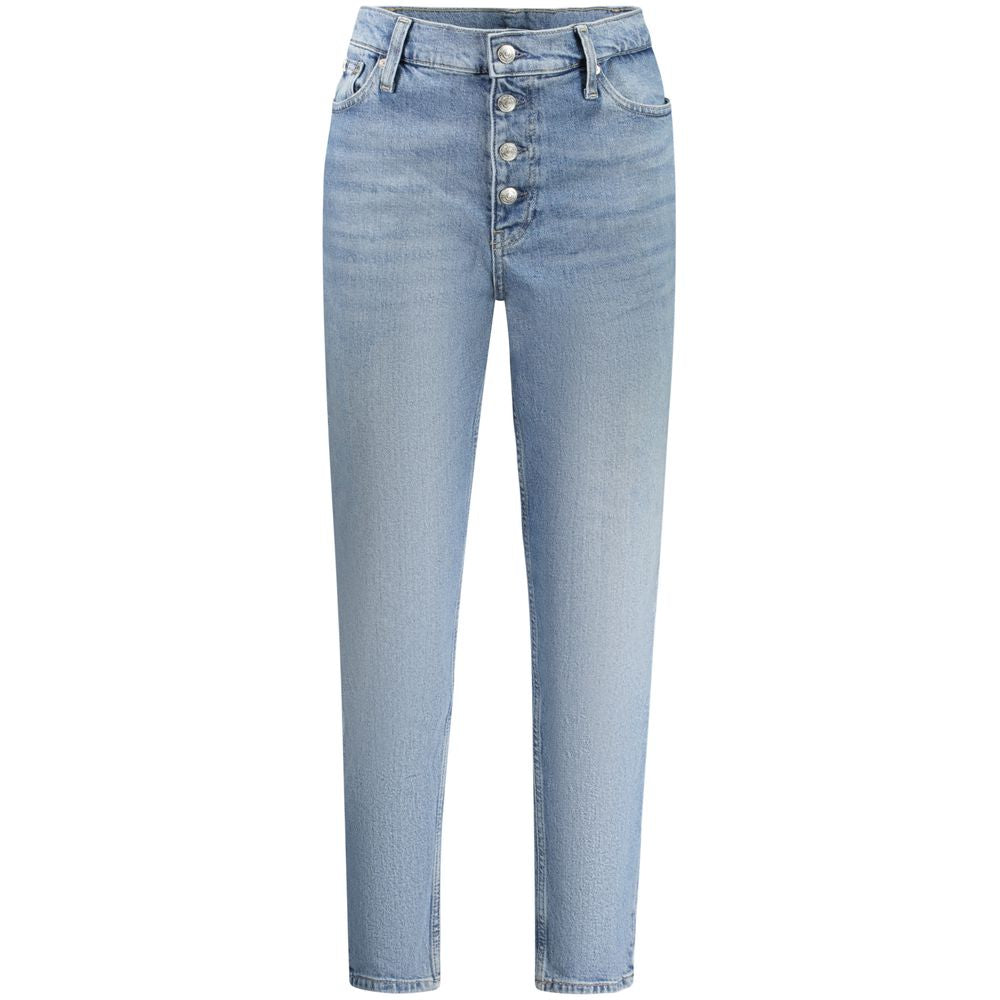 Azzurro Baumwoll-Jeans für Damen