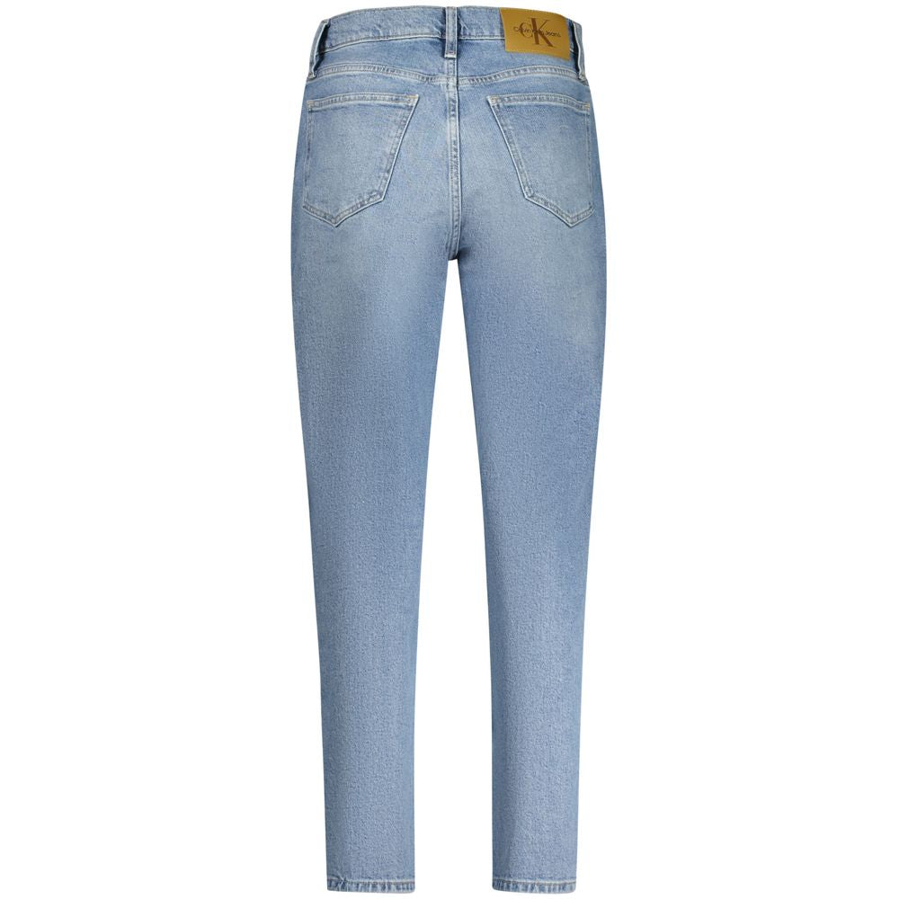 Azzurro Baumwoll-Jeans für Damen