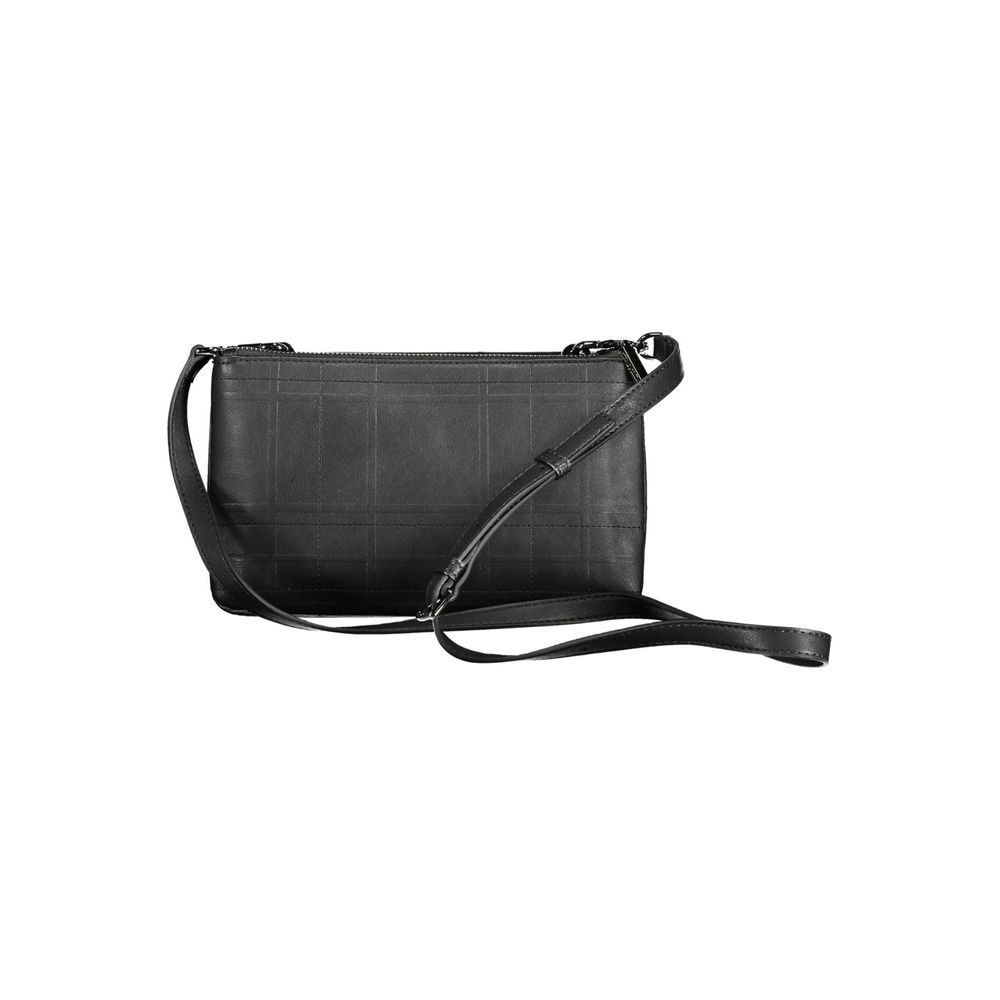 Schwarz Polyester Frauen Handtasche