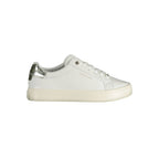 Sneaker aus weißem Polyester
