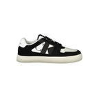 Weiße Herren-Sneaker aus Polyester