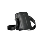 Schwarze Polyester Handtasche