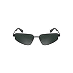 Schwarze Sonnenbrille aus Metall 38311