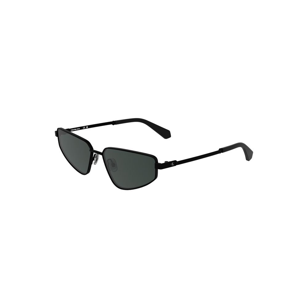 Schwarze Sonnenbrille aus Metall 38311
