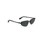 Schwarze Sonnenbrille aus Metall 38311
