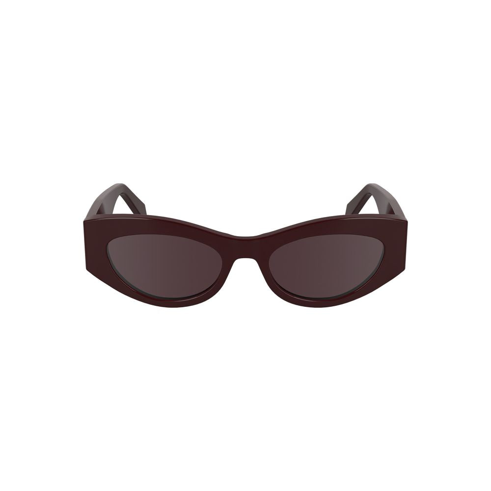 Rote Sonnenbrille aus Acetat