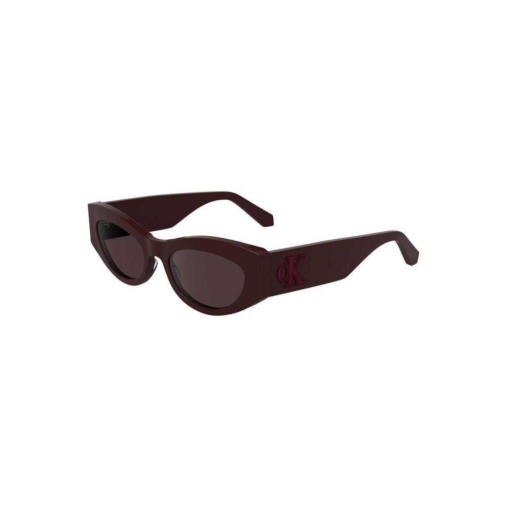 Rote Sonnenbrille aus Acetat