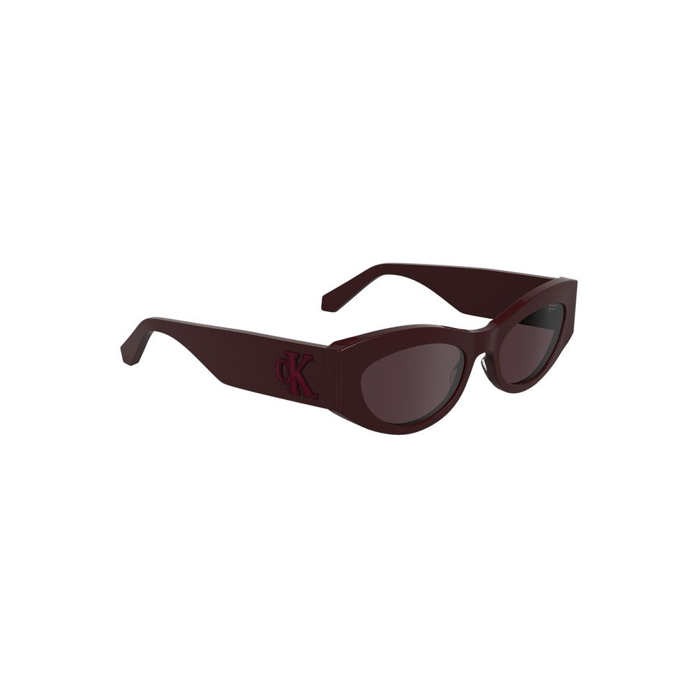 Rote Sonnenbrille aus Acetat