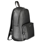 Schwarzer Polyethylen-Rucksack für Männer