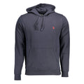 Blaues Baumwoll-Sweatshirt für Herren