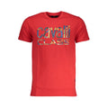 Rotes Baumwoll-T-Shirt für Herren