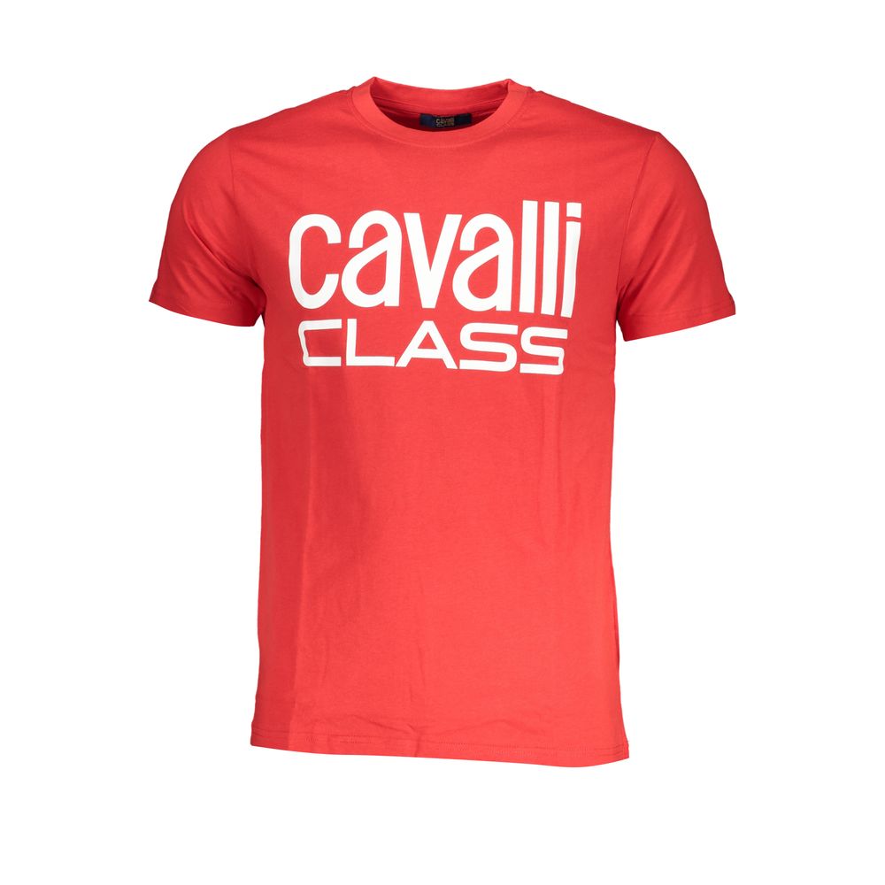 Rosso Baumwoll-T-Shirt für Herren