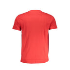 Rosso Baumwoll-T-Shirt für Herren