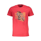 Rosso Baumwoll-T-Shirt für Herren